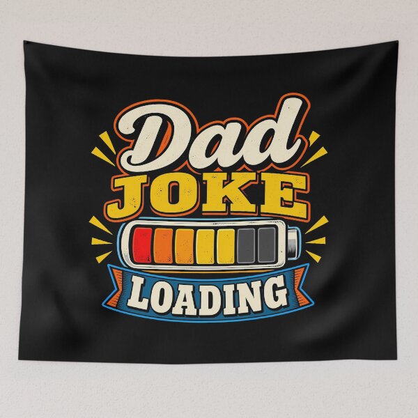 Item preview, Dad Joke Loading Funny Father's Day Retro Battery designed and sold by Photo-Sphere101.