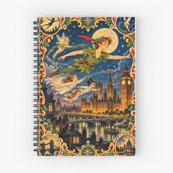 Item preview, Second Star to the Right – Peter Pan's Magical Flight Over London designed and sold by OzyWear.
