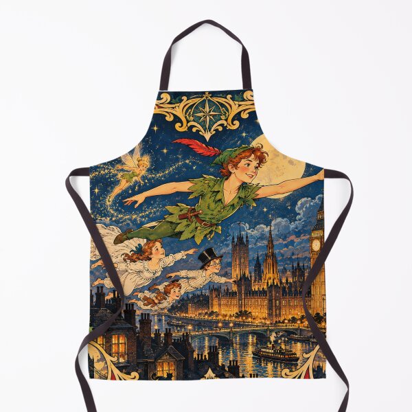 Item preview, Second Star to the Right – Peter Pan's Magical Flight Over London designed and sold by OzyWear.