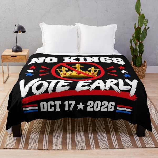 Item preview, Vote Early No Thrones No Crowns October 17  designed and sold by SonnyGilmore.