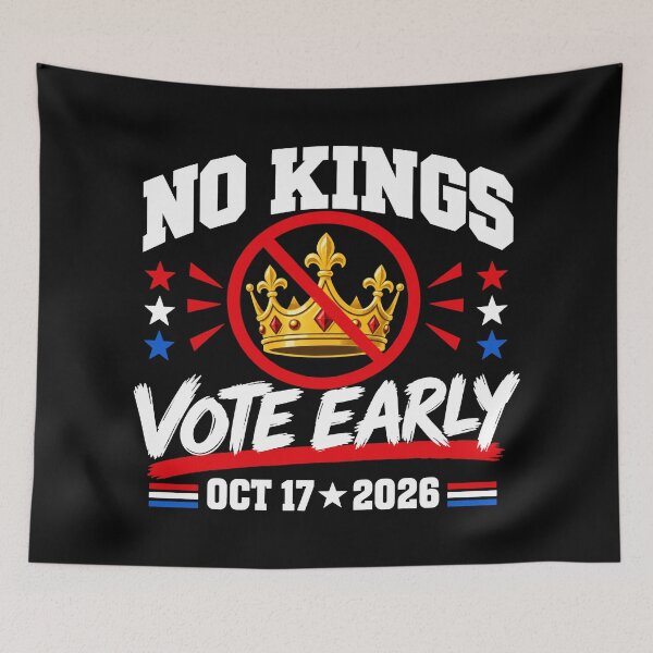 Item preview, Vote Early No Thrones No Crowns October 17  designed and sold by SonnyGilmore.