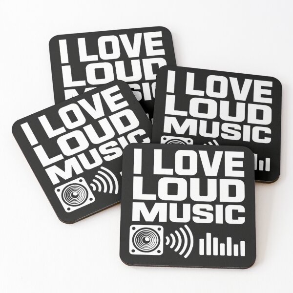 Item preview, I Love Loud Music designed and sold by WILOW75.
