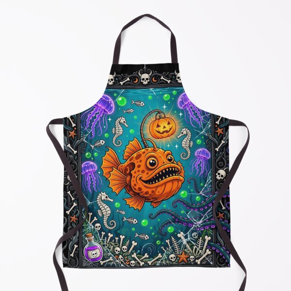 Item preview, The Aquarium of Lost Souls — Don't Feed the Ghost Fish designed and sold by DibujandoPorfa.