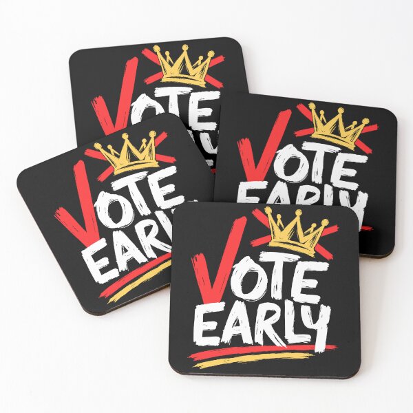 Item preview, No Kings Vote Early Graphic designed and sold by SonnyGilmore.