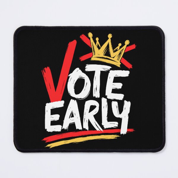 Item preview, No Kings Vote Early Graphic designed and sold by SonnyGilmore.