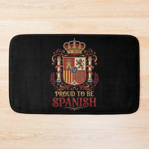 Item preview, Proud to Be Spanish - Vintage Spain Coat of Arms Crest designed and sold by Lucid Dream Pixel.