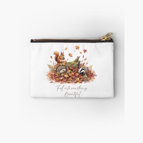 Item preview, Woodland Animals Watercolour Autumnal Illustration Art Print designed and sold by made by Golightly x.
