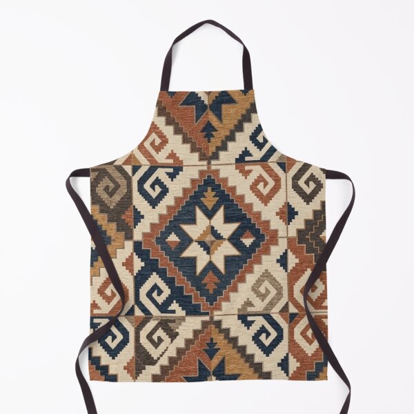 Item preview, Traditional Anatolian Aztec Tapestry Seamless Pattern designed and sold by Dogandesighn.