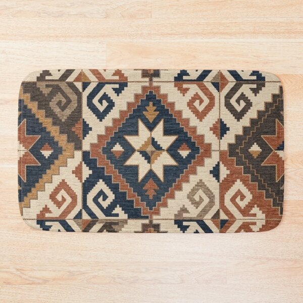 Item preview, Traditional Anatolian Aztec Tapestry Seamless Pattern designed and sold by Dogandesighn.