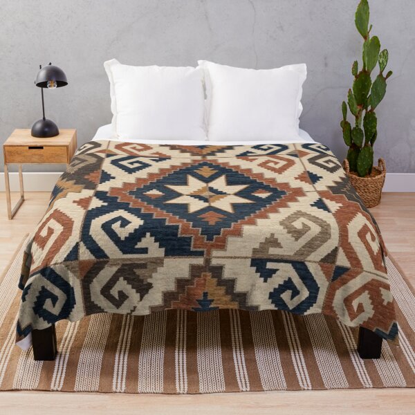 Item preview, Traditional Anatolian Aztec Tapestry Seamless Pattern designed and sold by Dogandesighn.