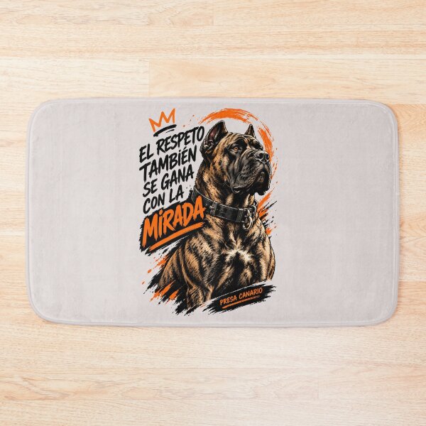 Item preview, Presa Canario - Respect is Earned with a Look / Powerful Canary Mastiff Streetwear designed and sold by EfectoCreativo.