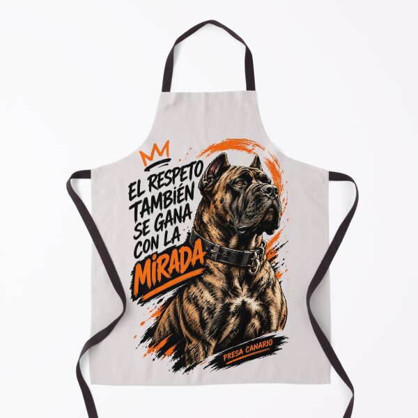 Item preview, Presa Canario - Respect is Earned with a Look / Powerful Canary Mastiff Streetwear designed and sold by EfectoCreativo.