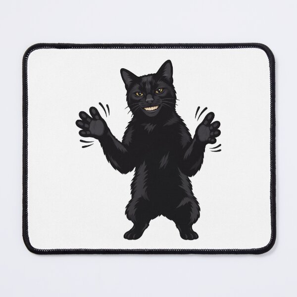 Item preview, Black Cat Clapping designed and sold by Oh Hey! Studios.