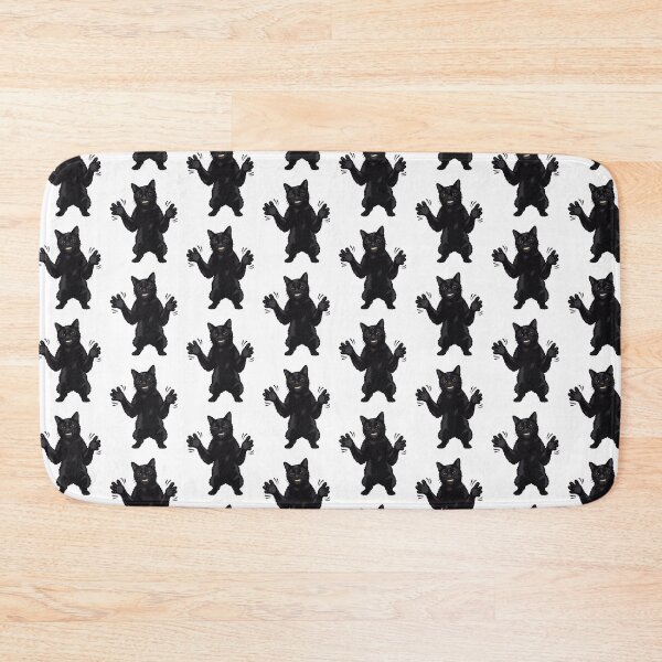 Item preview, Black Cat Clapping designed and sold by Oh Hey! Studios.