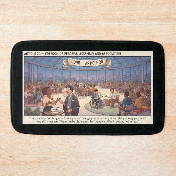 Item preview, Global Assembly for Peaceful Unity and Common Growth designed and sold by Mianku | Für das Leben.