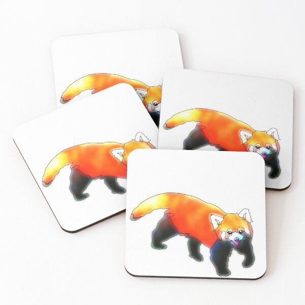 Item preview, Randy the red panda - animalz designed and sold by Ashley’sAnimalz.