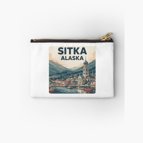 Item preview, Sitka Alaska: Harbor & St. Michael's Cathedral designed and sold by CircinusStore.