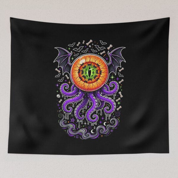 Item preview, The All-Seeing Eye — Halloween Has Its Eye on You designed and sold by DibujandoPorfa.