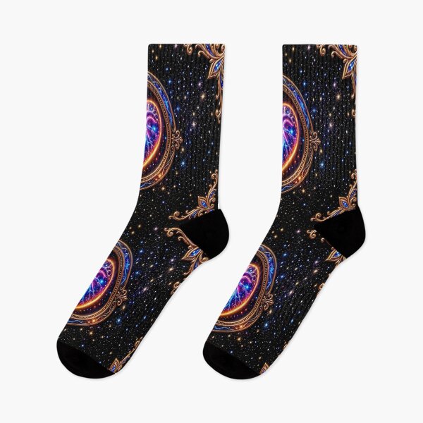 Item preview, Cosmic Anatomical Heart - Celestial Baroque Galaxy Art designed and sold by Breezes-of-Ida.