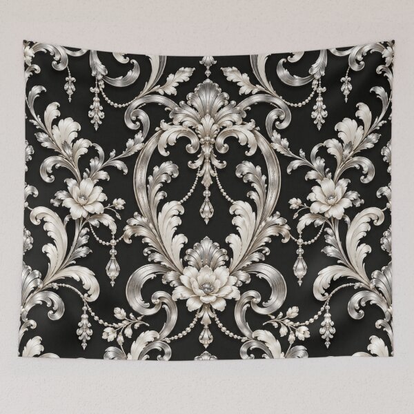 Item preview, Black & White Rococo designed and sold by DesignsByPrnces.