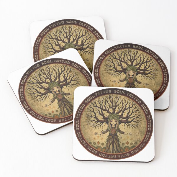 Item preview, Soul Tattoo - Tree spirit designed and sold by Born-to-Storm.