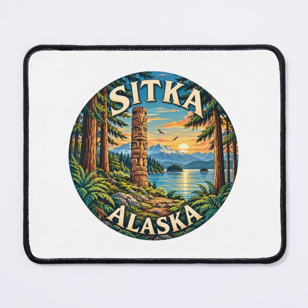 Item preview, Sitka Alaska: Totem Pole designed and sold by CircinusStore.