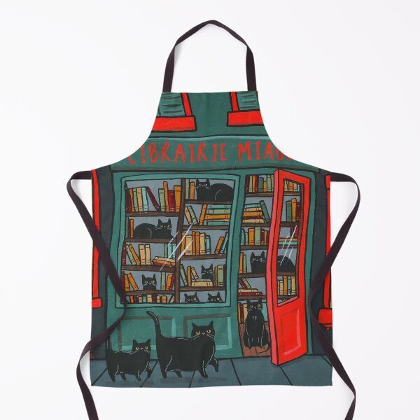 Item preview, Cats Librairie Miaou designed and sold by KilkennyCat Art.