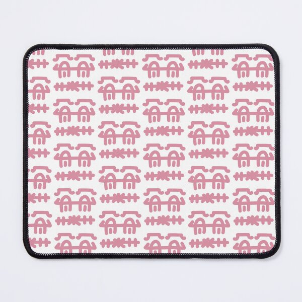 Item preview, Pink Funky Flower Doodle Face designed and sold by felipemaldonadoart.