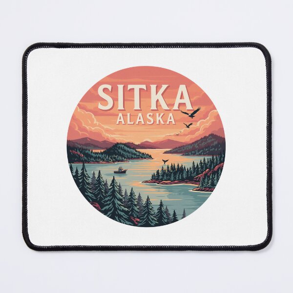 Item preview, Sitka Alaska: Sunset Wilderness designed and sold by CircinusStore.