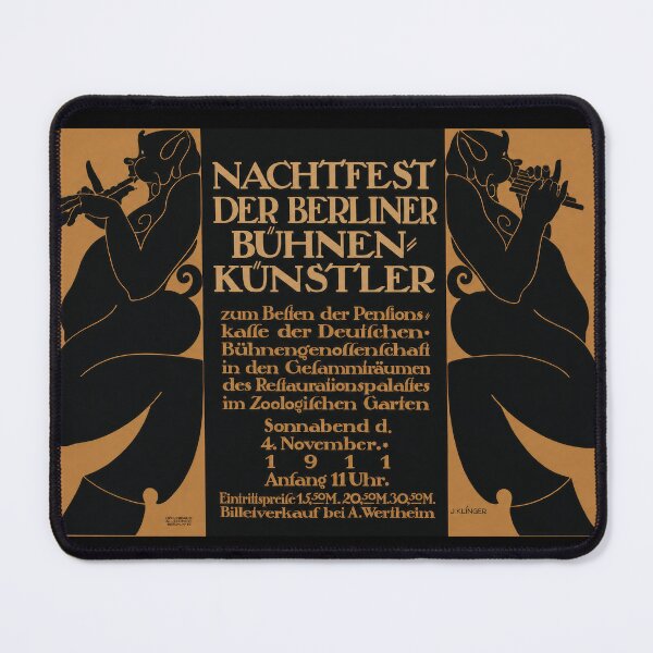 Item preview, Berlin Stage Artists Night Festival 1911 designed and sold by artofuniverse.