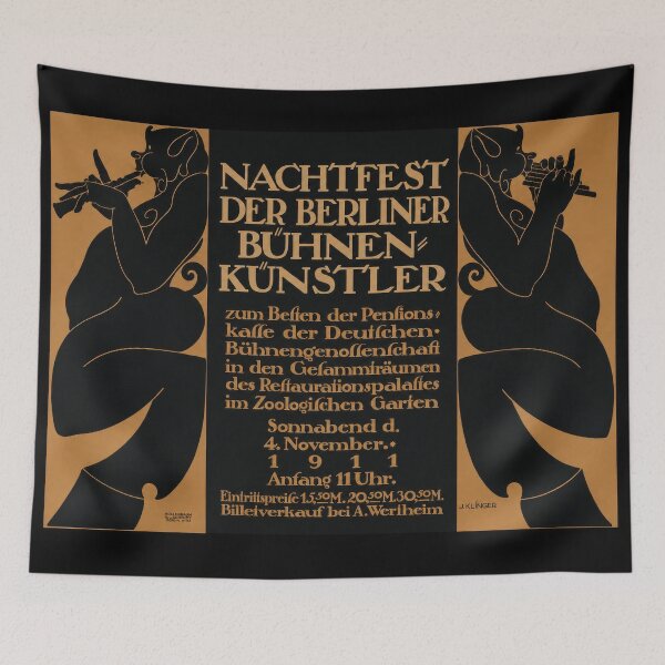 Item preview, Berlin Stage Artists Night Festival 1911 designed and sold by artofuniverse.