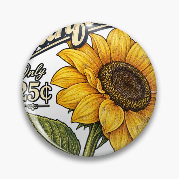 Item preview, Time Makes You Bloom – Vintage Sunflower Hourglass designed and sold by Print Print On.