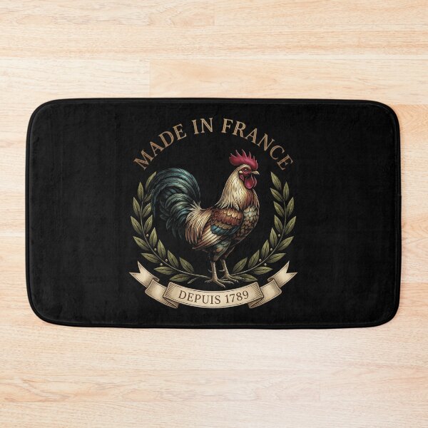 Item preview, Made in France Gallic Rooster - Vintage Depuis 1789 Design designed and sold by Lucid Dream Pixel.