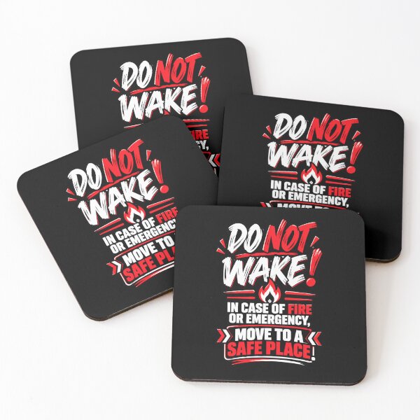 Item preview, Don't Wake Me! Funny Emergency Humor designed and sold by Creative-Sanc.