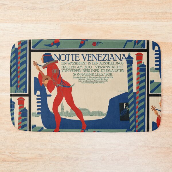 Item preview, Notte Veneziana Berlin Water Festival 1908 designed and sold by artofuniverse.