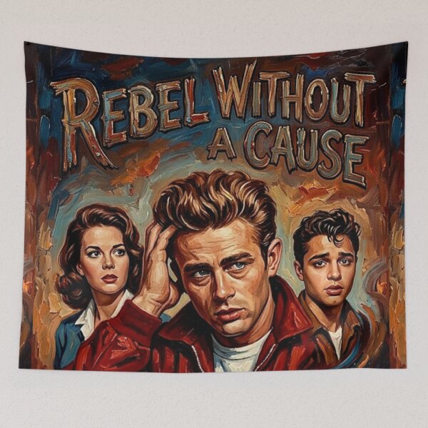 Item preview, Rebel Without a Cause Classic Drama Fine Art Tribute designed and sold by Art's Diner.