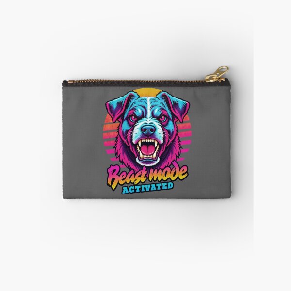 Item preview, Jack Russell Dog Beast Mode - Neon Cyberpunk Horror designed and sold by PixelsPaws.