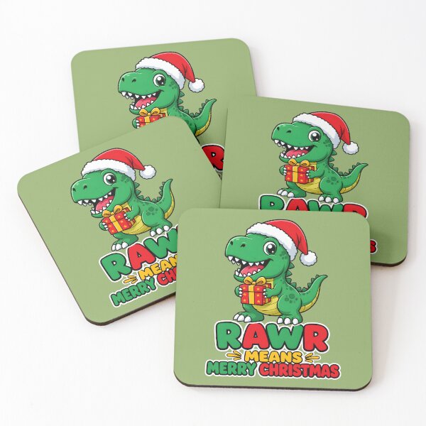 Item preview, Cute Christmas Dino Rawr Means Merry Christmas Holiday designed and sold by DoceVaga.