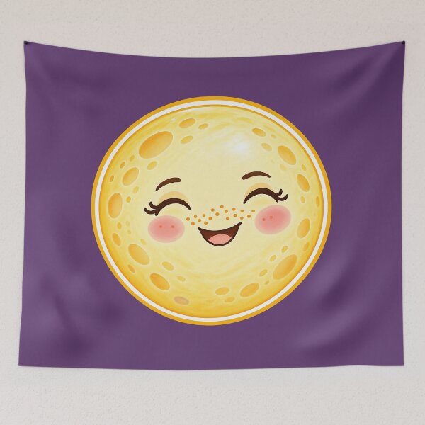 Item preview, Joyful Full Moon designed and sold by emotiveskyco.