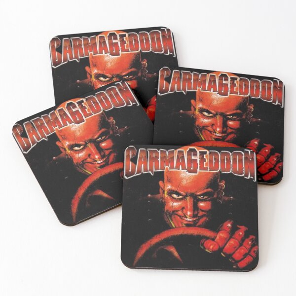 Item preview, Carmageddon | PC Gaming | Retro Gaming Design | Classic 90s Nostalgia Gift for Gamers designed and sold by Cool Robot Bro..