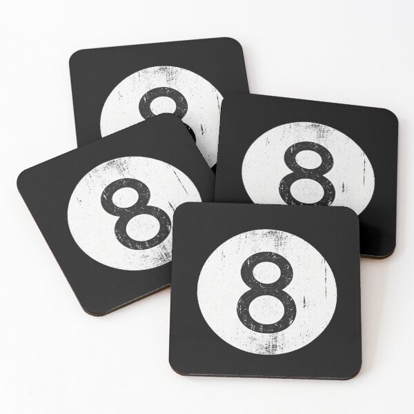 Item preview, Vintage Distressed Number 8 - Magic Eight Ball Icon designed and sold by TheDisloyalists.