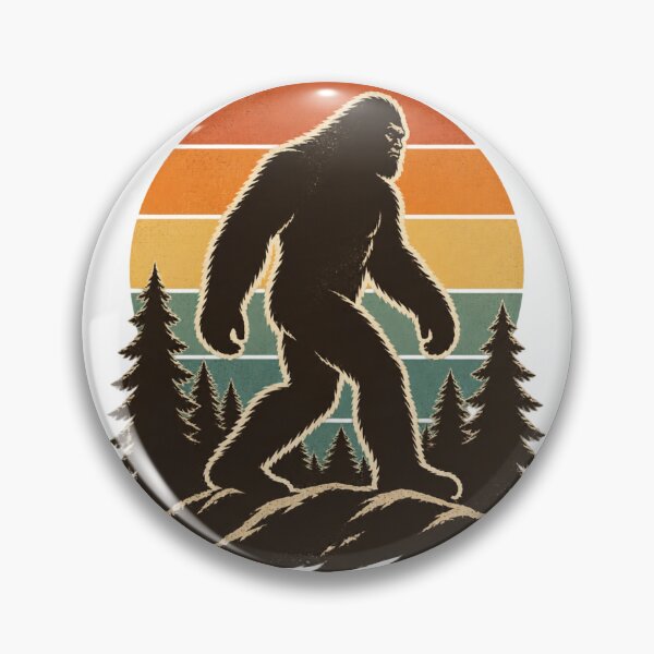 Item preview, Bigfoot Retro Vintage Sasquatch Design Inspired by Ohio Wilderness designed and sold by wakandaforeva11.