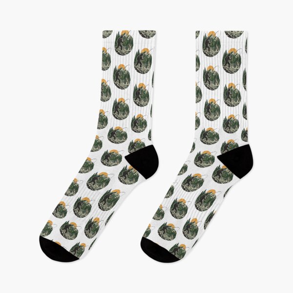 Item preview, Bigfoot Fishing Design for Outdoor Enthusiasts and Nature Lovers designed and sold by wakandaforeva11.