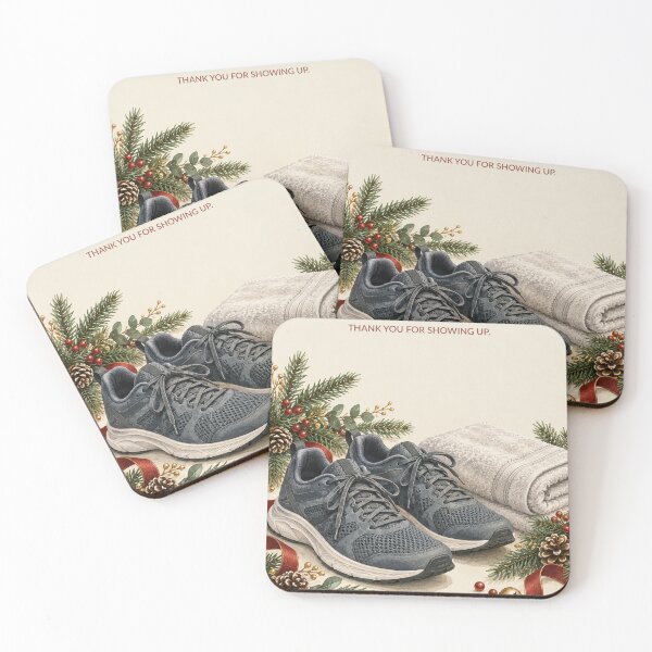 Item preview, Personal Trainer Christmas Thank You Card – One More Rep designed and sold by astersgraphics.