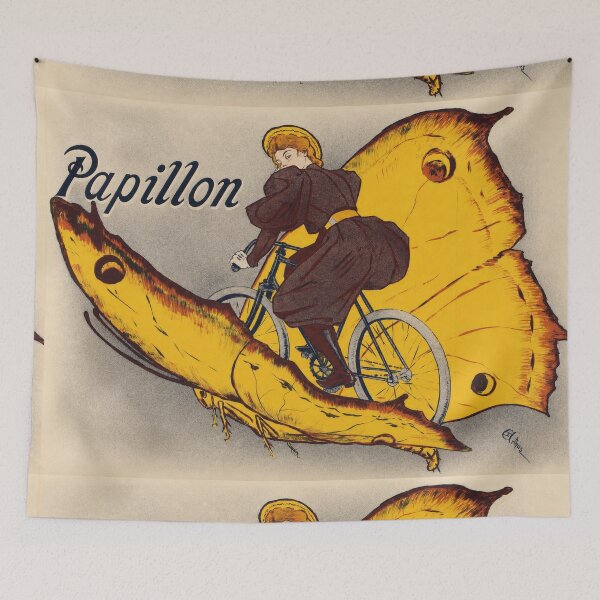 Item preview, Papillon Bicycle Belle Epoque Advertisement designed and sold by artofuniverse.