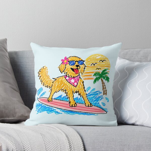 Item preview, Stoked Surf Dog designed and sold by karamram.