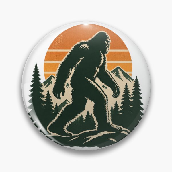 Item preview, Bigfoot Retro Vintage Sasquatch Graphic Design Inspired by Washington Wilderness designed and sold by wakandaforeva11.