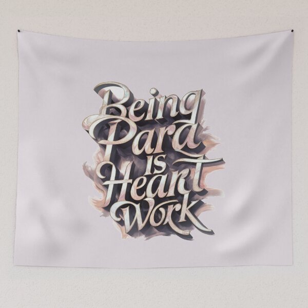 Item preview, Being Para Is Heart Work – Paraprofessional Appreciation Gift designed and sold by SkymarArt.
