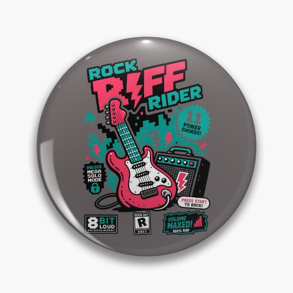 Item preview, Rock Riff Rider designed and sold by BrambleBox.
