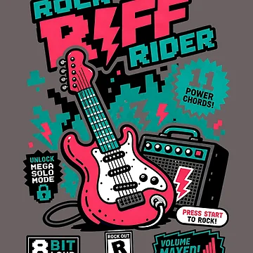 Vorschaubild zum Design Rock Riff Rider von BrambleBox